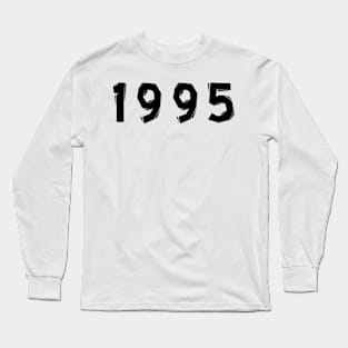 1995 year | simple black Long Sleeve T-Shirt